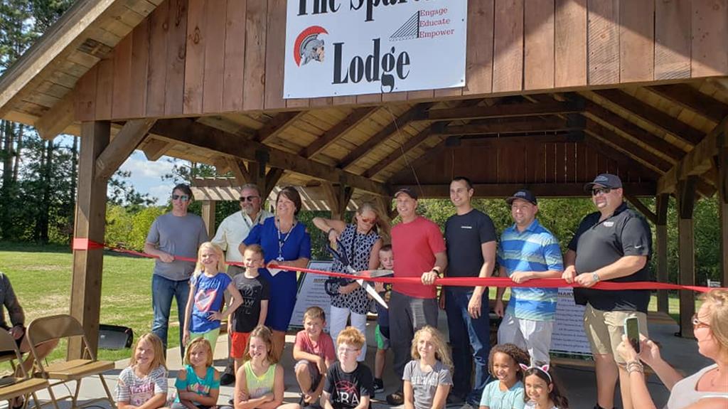 Hartman Homes Donates Outdoor Classroom Image 1