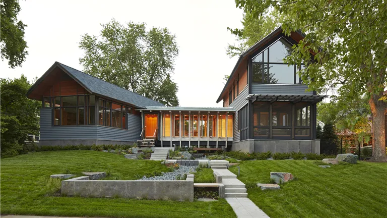 Lake of the Isles Usonian - Exterior 1