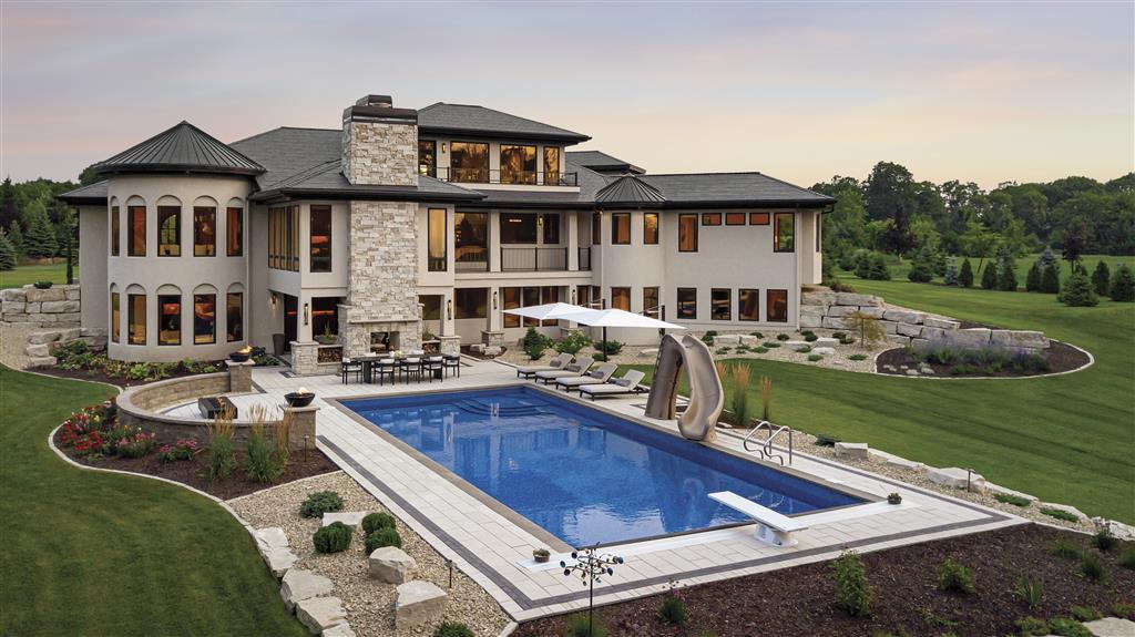 Modern Mediterranean Elegance - Exterior Back 2